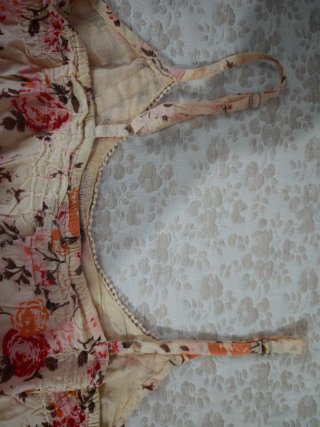 Camiseta tirantes flores S
