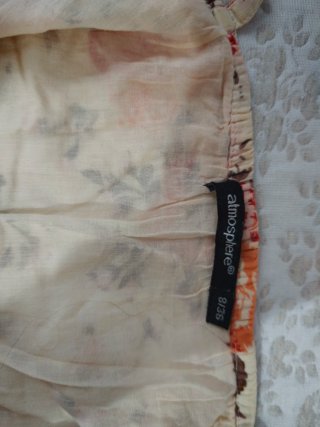 Camiseta tirantes flores S