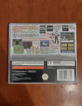 Caja Pokémon Platino Nintendo DS