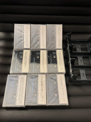 Cofanetto 9 musicassette tesori della musica Mozart Bach Liszt- Digest