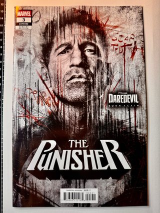 Lote 2 Comic USA The Punisher #1 #3 Marvel TV 2026