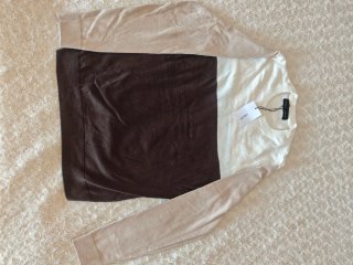 Jersey de vestir color block