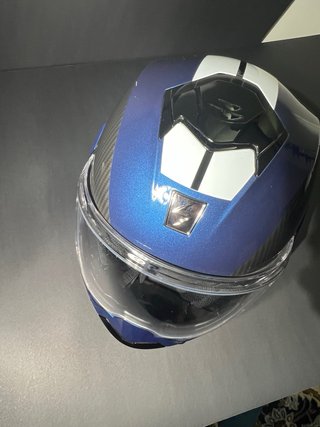 Casco Modular EXO-TECH EVO TEAM Azul-Negro