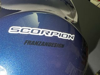 Casco Modular EXO-TECH EVO TEAM Azul-Negro
