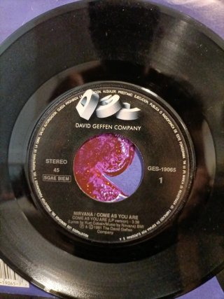 Vinilo 7" Nirvana Come As You Are