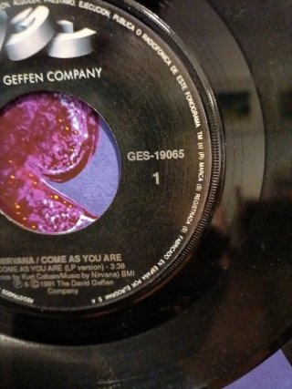 Vinilo 7" Nirvana Come As You Are