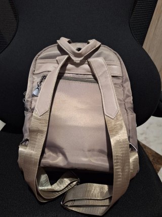 Mochila elegante beige/taupe