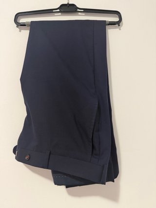 Traje Carolina Herrera Azul Talla 38
