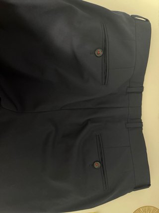 Traje Carolina Herrera Azul Talla 38