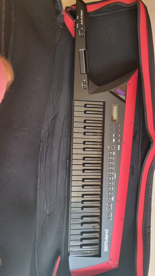 Roland AX-Edge Keytar Soporte+Funda -Nunca usado-