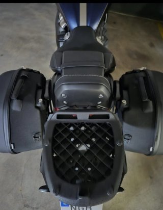 Soporte Top Case Triumph Rocket 3 R Negro