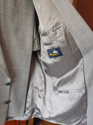 Traje Milano Vitale Barberis Canonico Gris