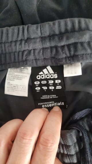 Pantalón Adidas Talla M/38 azul marino