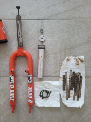Cuadro Cannondale Super V 600 + Horquilla