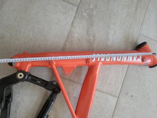 Cuadro Cannondale Super V 600 + Horquilla