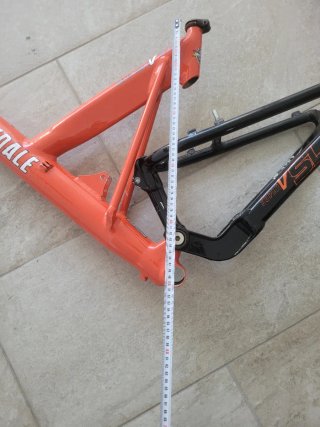 Cuadro Cannondale Super V 600 + Horquilla