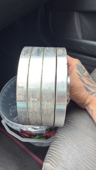 Separadores 5x112  20 mm incluye tornilleria