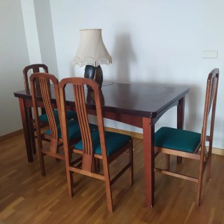ASTORGA (LEON) Mueble de salón modular madera, mes