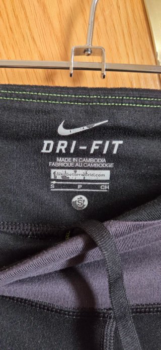 Leggings Nike Talla S Negro