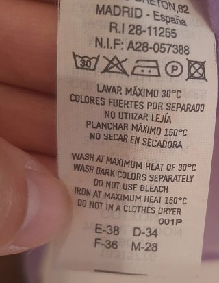Blusa mujer talla M/38 sin estrenar