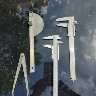 Calibres, Pie de Rey y Goniómetro