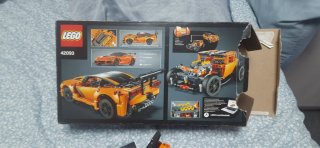 Lego Technic Chevrolet Corvette ZR1 42093 originale