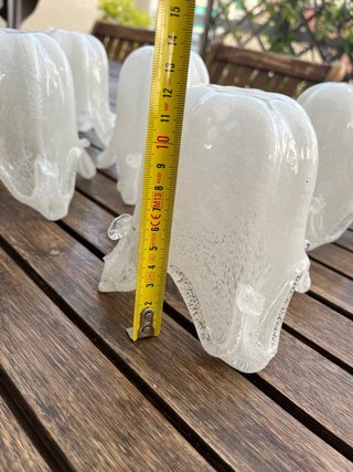 5 Coppe Vetro Lampadario