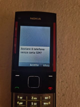 Nokia X3-00 per collezionisti  funzionante