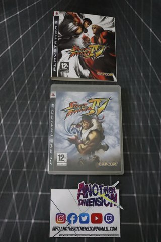 STREET FIGHTER IV COLLECTOR PS3 COMPLETO