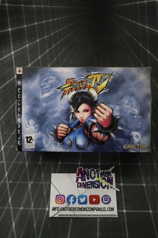 STREET FIGHTER IV COLLECTOR PS3 COMPLETO