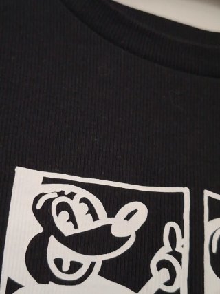 Camiseta H&M Talla 10 Keith Haring