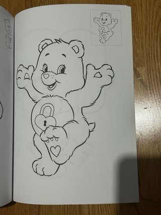 Súper Pega y colorea de Los Osos Amorosos