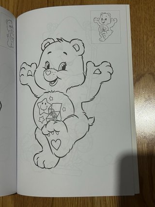 Súper Pega y colorea de Los Osos Amorosos