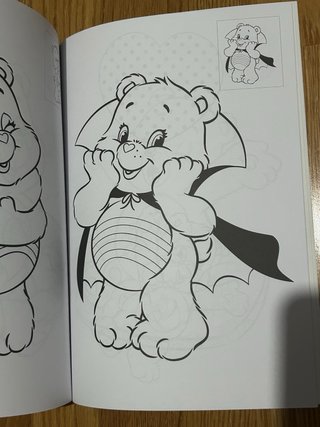 Súper Pega y colorea de Los Osos Amorosos