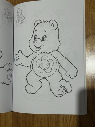 Súper Pega y colorea de Los Osos Amorosos
