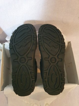 Sandalias Geox Negras y Grises