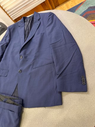 Traje Azul Emilio Tucci