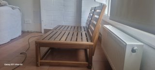 Sillón de terraza madera Ikea