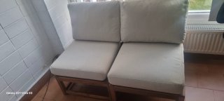 Sillón de terraza madera Ikea