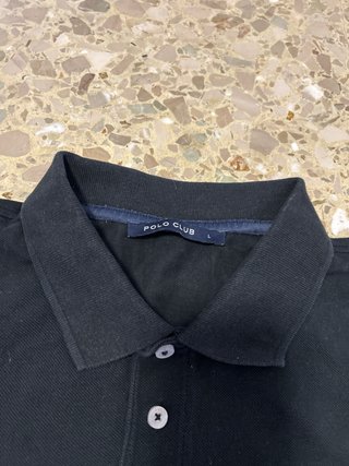 Polo Club Polo Negro Talla L
