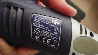 Miniamoladora Dremel con maletín