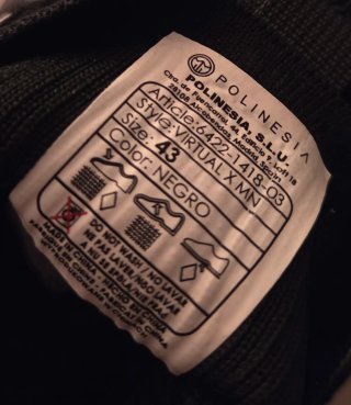 Deportivas Polinesia Negras Hombre
