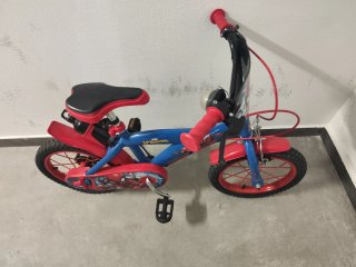 Bici Spiderman niño 12 pulgadas