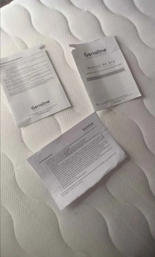 Cama articulada con colchón y mando