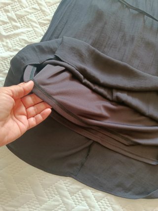 Vestido de cóctel negro