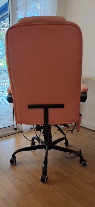 Silla Ergonómica Escritorio Masajeador Rosa