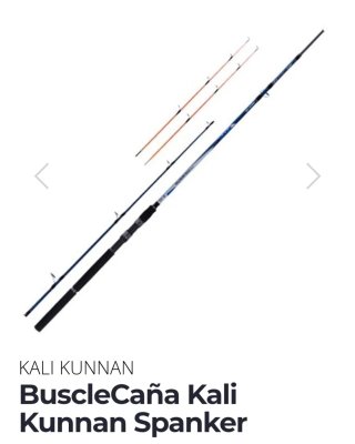 Caña de pescar Kali Kunnan Spanker 240