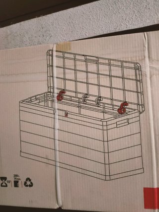 Arcón Baúl Exterior Toomax 280L
