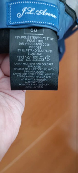 Traje de caballero azul,ideal chico joven.Talla 50