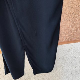 Pantalón de viscosa azul talla 48
